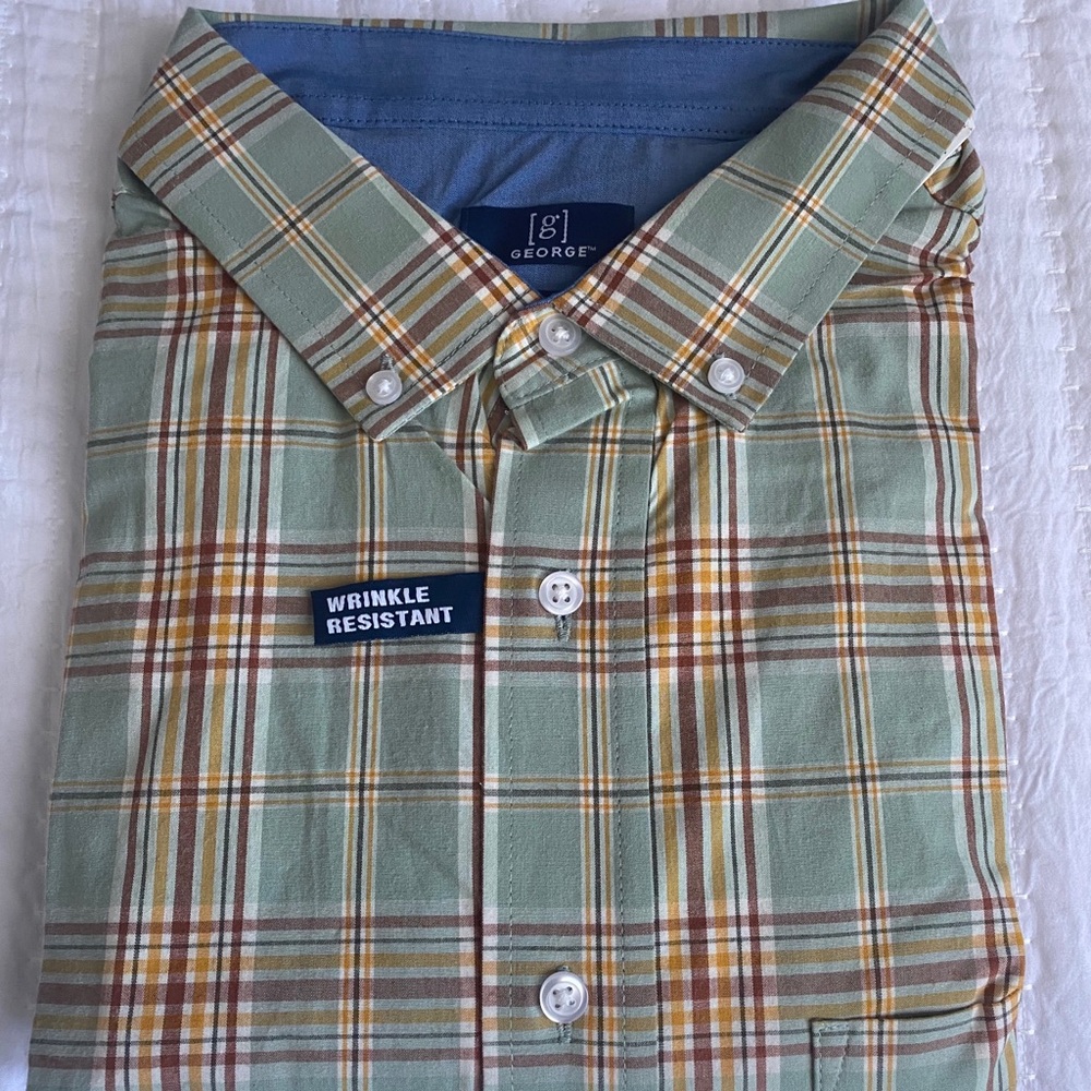 Brand new George Classic fit Collared shirt. - Picture 2 of 14